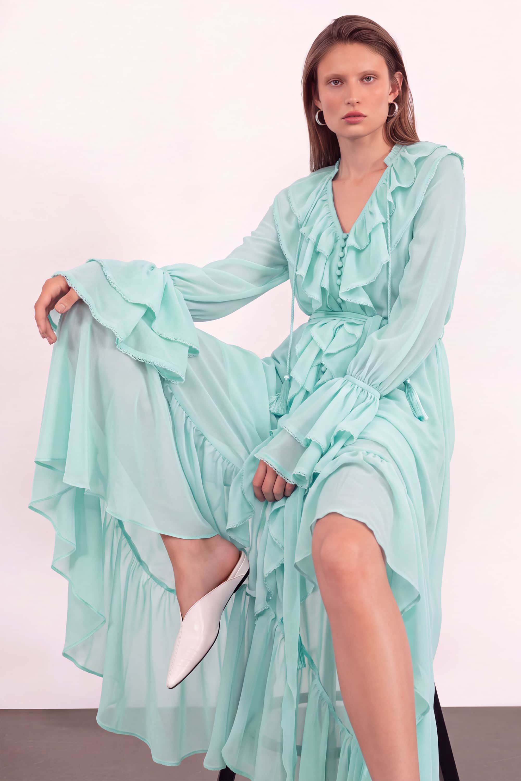 Ocean Of Tenderness Maxi Dress