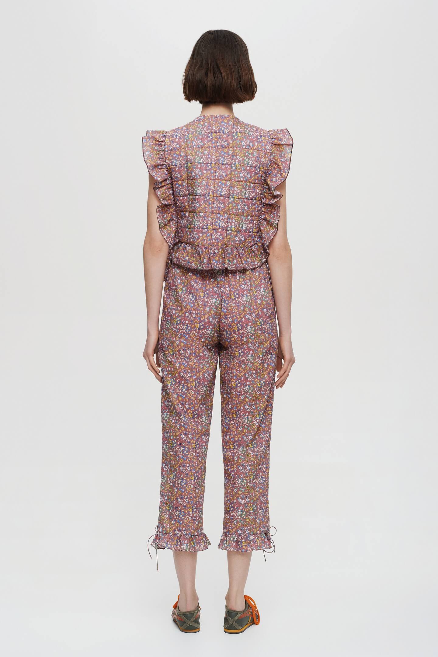 Model in Symphony of Moments top back view